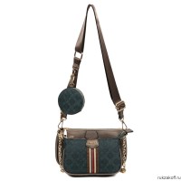 Женская сумка FABRETTI FR44857T-151 темно-зеленый