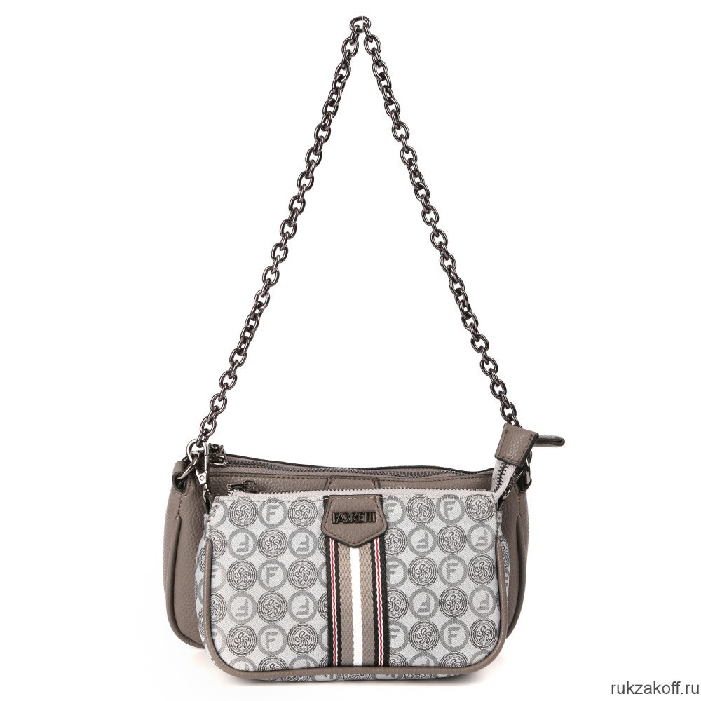 Женская сумка Fabretti FR44857-3 серый
