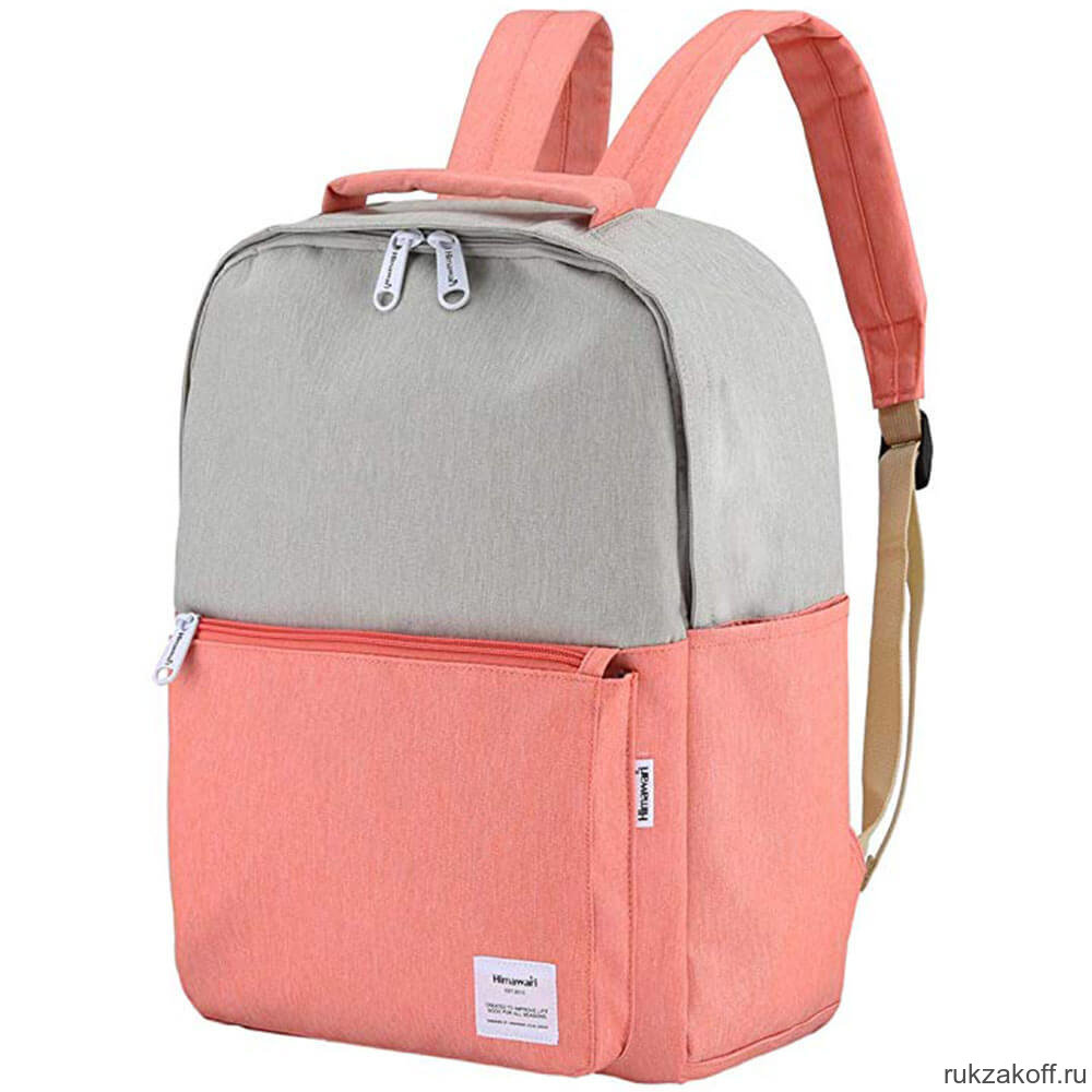 Рюкзак Himawari HW-0511 Серый/Розовый
