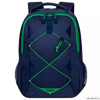 Рюкзак RU-808-2 Синий-зеленый