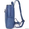 Женский кожаный рюкзак Orsoro d-455 синий