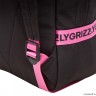 Рюкзак GRIZZLY RXL-327-2 черный - фуксия
