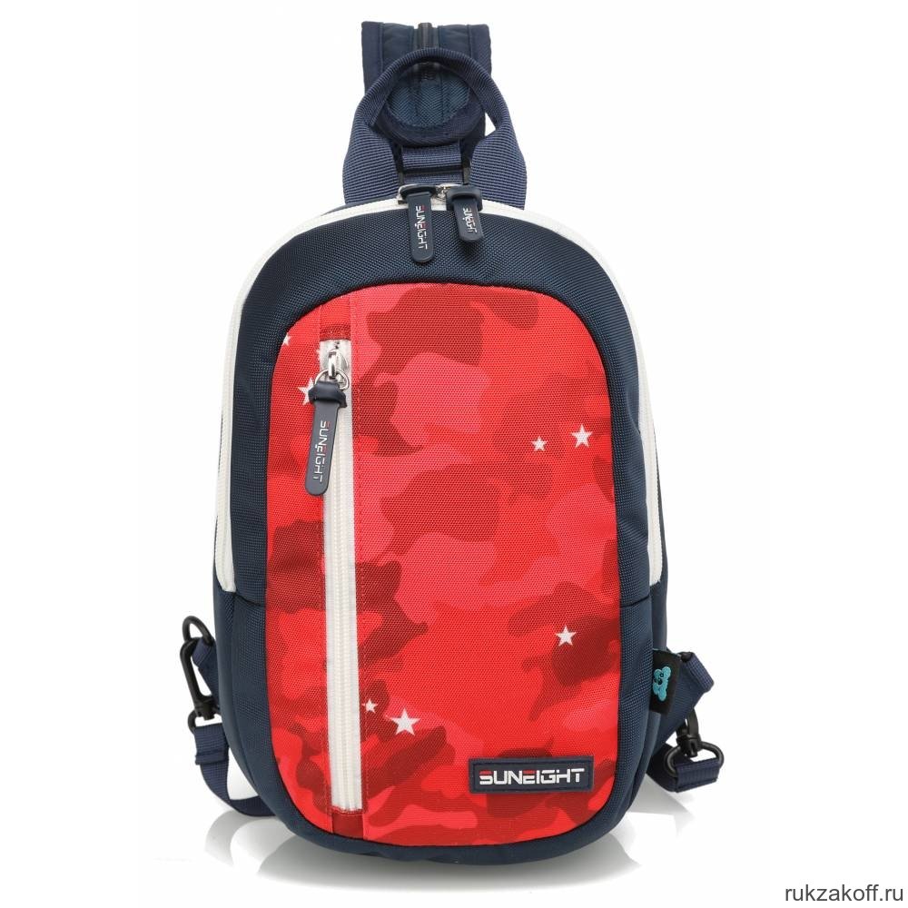 Однолямочный рюкзак Sun Eight SE-8295 Красный