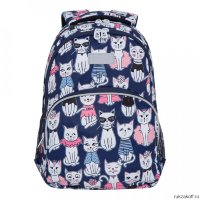 Рюкзак школьный Grizzly RG-160-4/1 (/1 кошки)