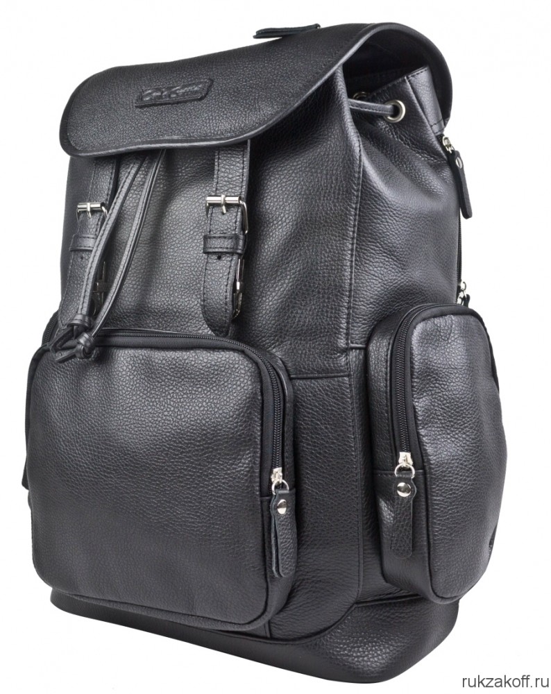 Кожаный рюкзак Carlo Gattini Vetralla black