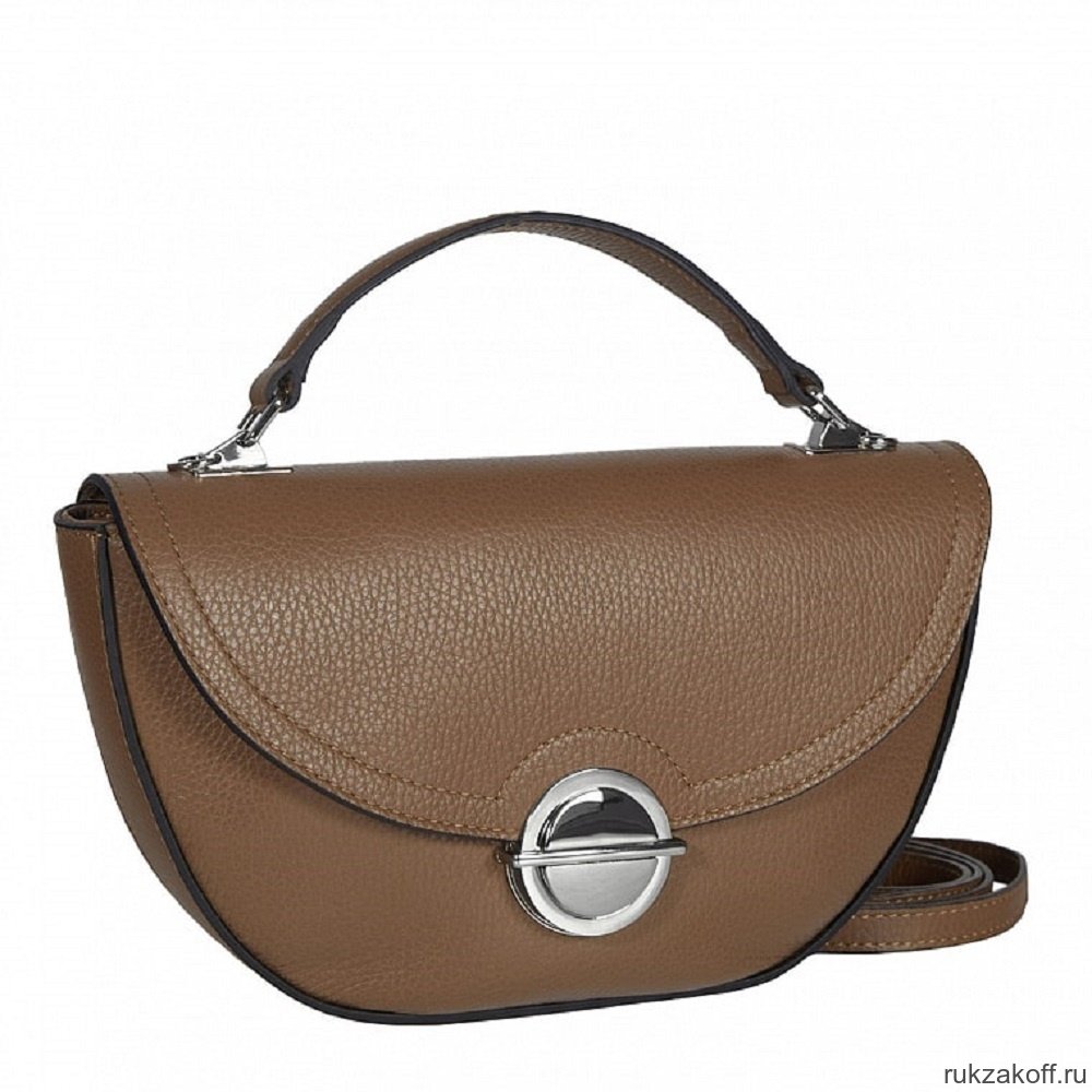 Женская сумочка на плечо BRIALDI Viola (Виола) relief brown