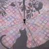 L-20265-5 Зонт жен. Fabretti, облегченный автомат, 3 сложения, сатин розовый