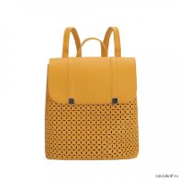 Рюкзак с сумочкой OrsOro DS-0083 Шафран жёлтый