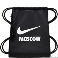 Мешок для обуви Nike Heritage Gymsack Moscow Чёрный