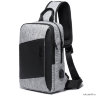 Однолямочный рюкзак BANGE BG22002 серый 9.7