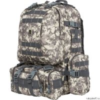 Тактический рюкзак с поясной сумкой Polar П023 Камуфляж MARPAT