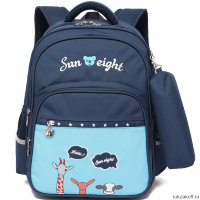 Школьный рюкзак Sun eight SE-2711 Темно-синий/Синий