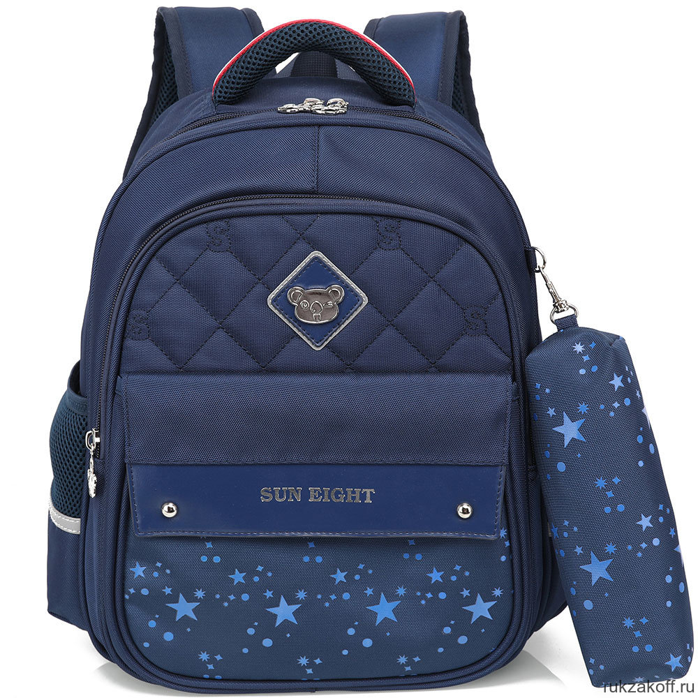 Школьный рюкзак Sun eight SE-2702 Темно-синий