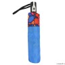 UFLR0008-9 Зонт женский, облегченный автомат,3 сложения, эпонж голубой