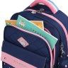 Школьный рюкзак Sun eight SE-2702 Темно-синий/Розовый