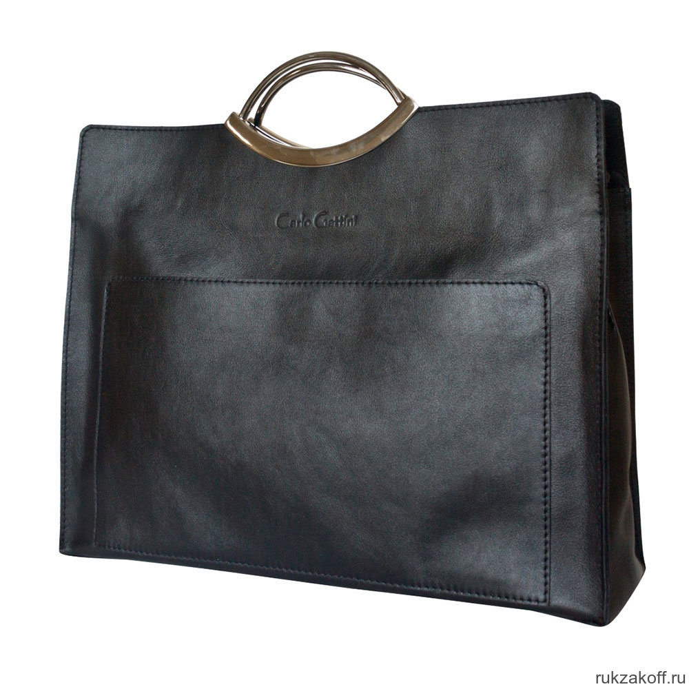 Кожаная женская сумка Carlo Gattini Serafino black