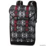 Удобный и вместительный городской рюкзак от Dakine черного цвета с орнаментом