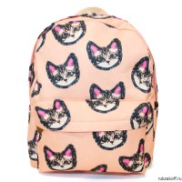 Рюкзак Kitty с котятами розовый