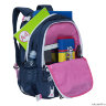 Рюкзак школьный с мешком Grizzly RG-169-4/1 (/1 зайцы)