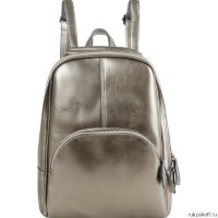 Кожаный рюкзак Monkking 522 серебро