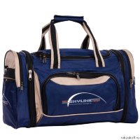 Спортивная сумка Polar 6067-1 Синий (бежевые вставки)