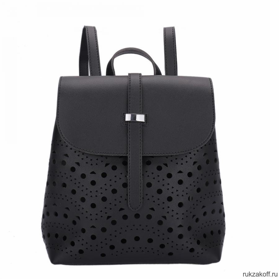Рюкзак с сумочкой OrsOro DS-0085 Чёрный
