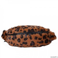 Поясная сумка OrsOro PW-935 Рыжий леопард
