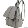 Кожаный рюкзак Monkking тал-0336 серый