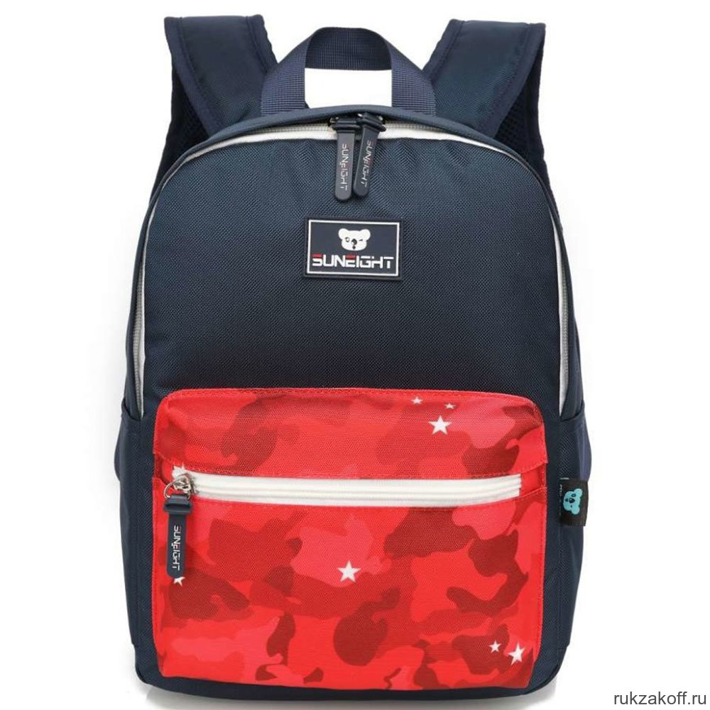 Рюкзак школьный Sun eight SE-8296 Тёмно-синий/Красный