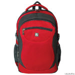 Рюкзак BRAUBERG StreetBall 2 Серый/Красный