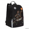 Рюкзак школьный GRIZZLY RB-251-2/3 (/3 черный - оранжевый)