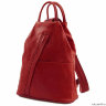 Женский рюкзак Tuscany Leather SHANGHAI Красный