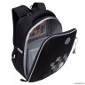 Рюкзак школьный GRIZZLY RAf-393-10 черный