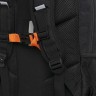 Рюкзак школьный GRIZZLY RB-354-4 черный - оранжевый