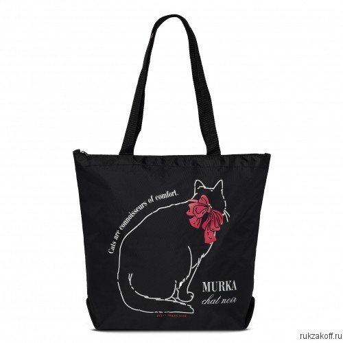 Сумка-шоппер Antan 1-111 cat Murka/black