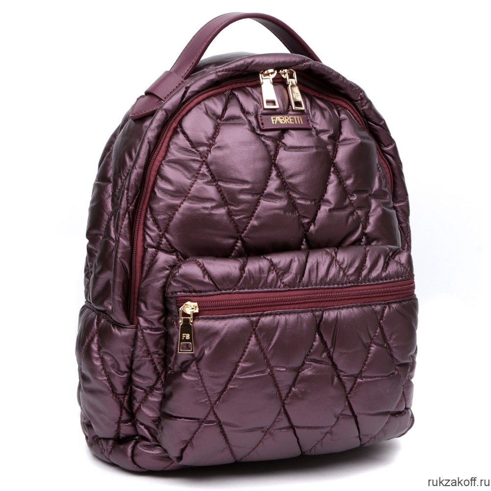 Женский рюкзак FABRETTI F18229-10 фиолетовый