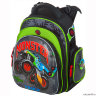 Школьный рюкзак-ранец Hummingbird черного цвета и ярким принтом для мальчиков
