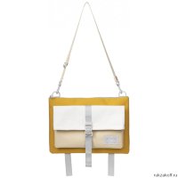 Женская сумка кросс боди плечевая Mr. Ace Homme M200143S03 желтый/бежевый/светло-серый