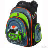 Школьный рюкзак-ранец Hummingbird черного цвета с  ярким принтом