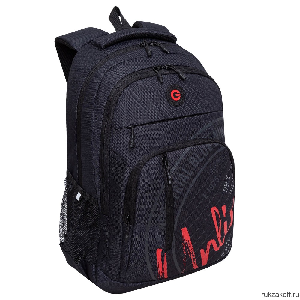 Рюкзак GRIZZLY RU-336-2 черный - красный