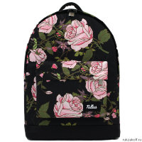 Школьный рюкзак для девочки Tallas Standart black roses