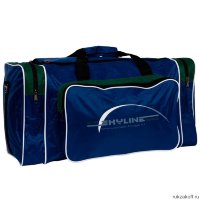 Спортивная сумка Polar 6008с Синий (зеленые вставки)