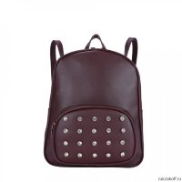 Рюкзак с сумочкой OrsOro DW-945 Тёмно-бордовый