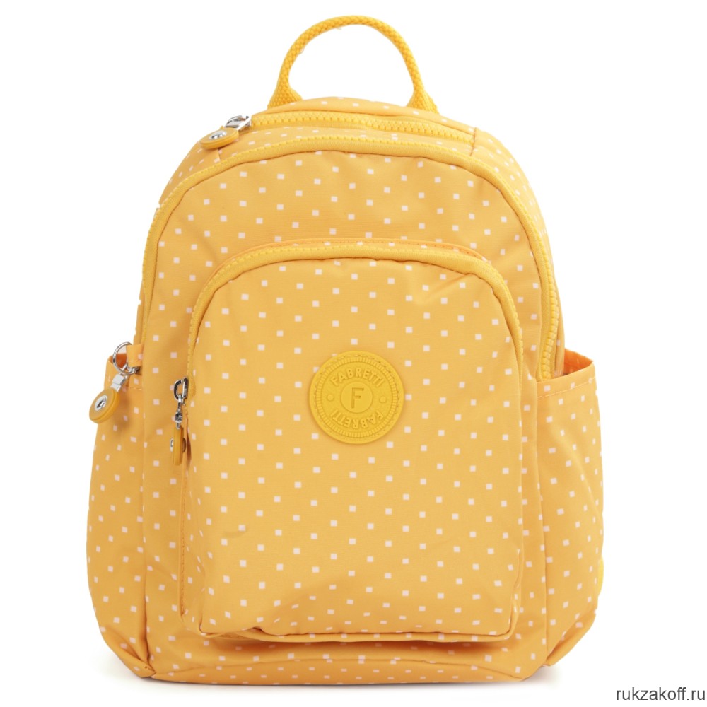 Женский рюкзак FABRETTI Y8644-7 желтый
