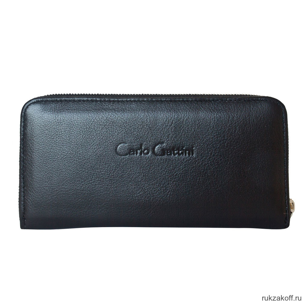 Кожаный кошелёк Carlo Gattini Artena black 7701-01