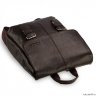 Практичный мужской рюкзак BRIALDI Broome relief brown