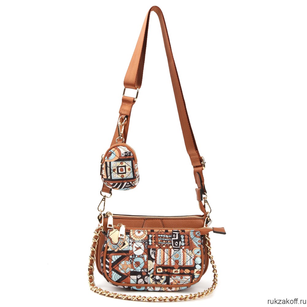 Женская сумка FABRETTI FR48263-13 коричневый