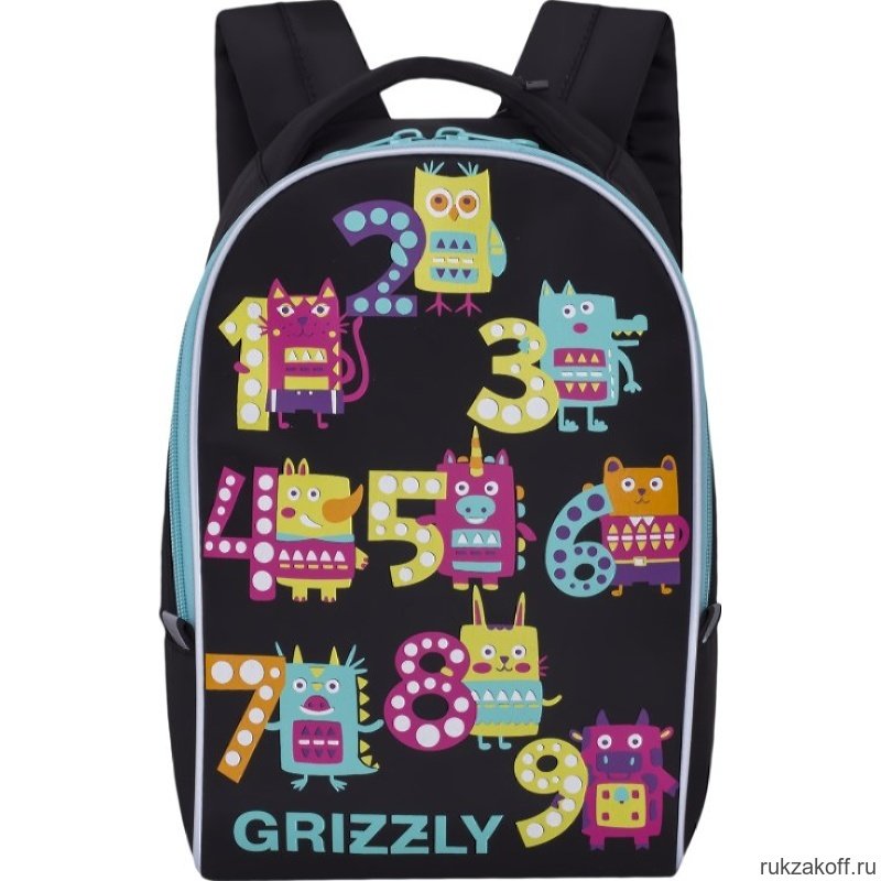 Рюкзак Grizzly Numeral Black RS-764-6