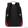 Рюкзак школьный GRIZZLY RB-351-1 черный - красный