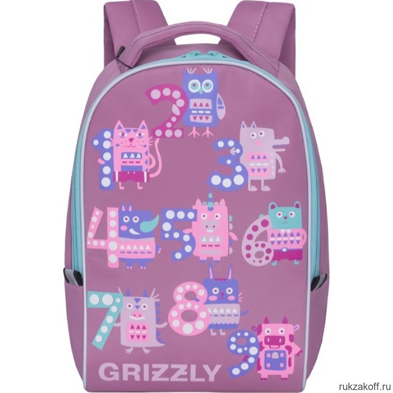 Рюкзак Grizzly Numeral Pink RS-764-6